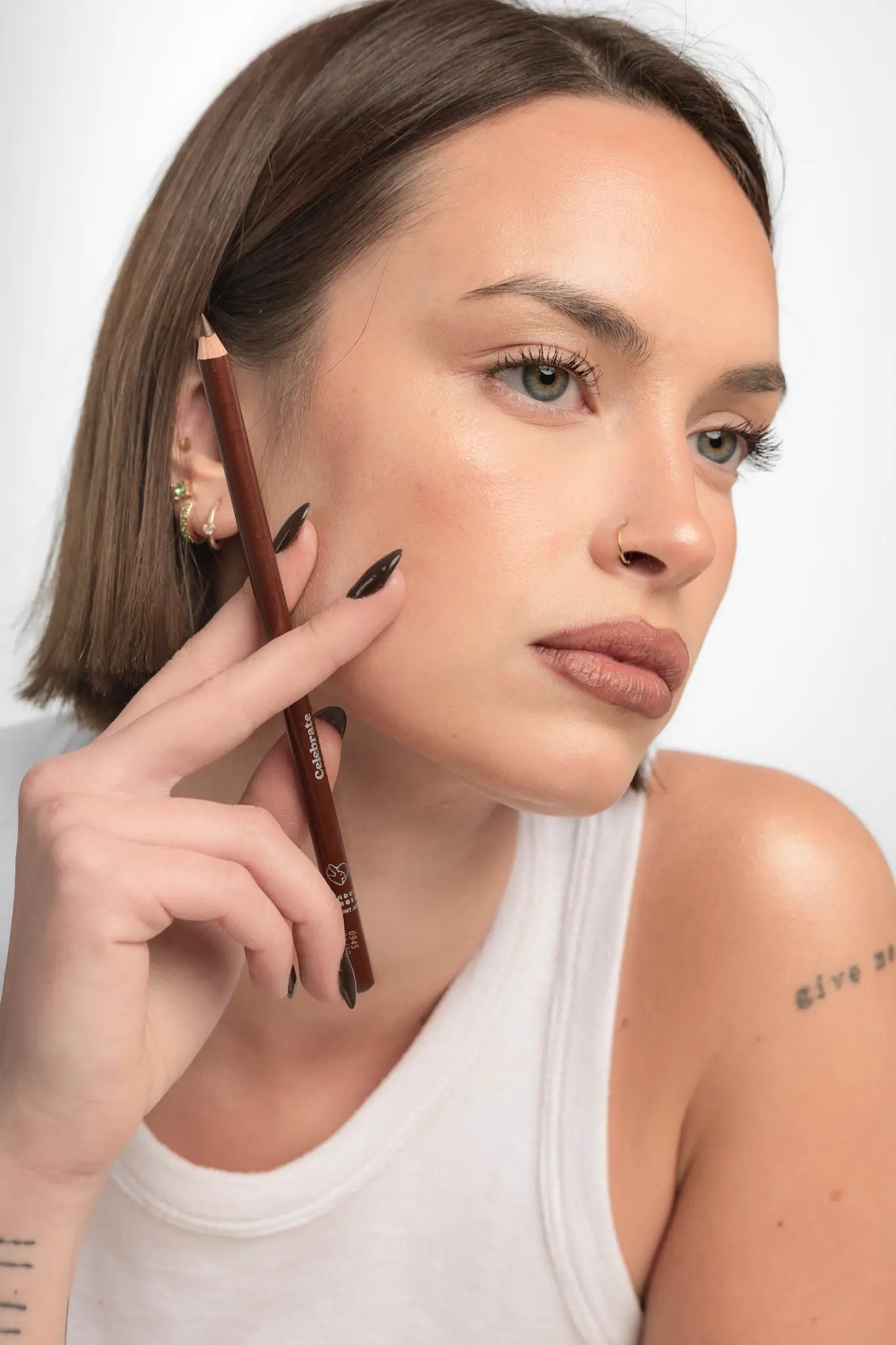 Delineador de labios Brownie tamaño